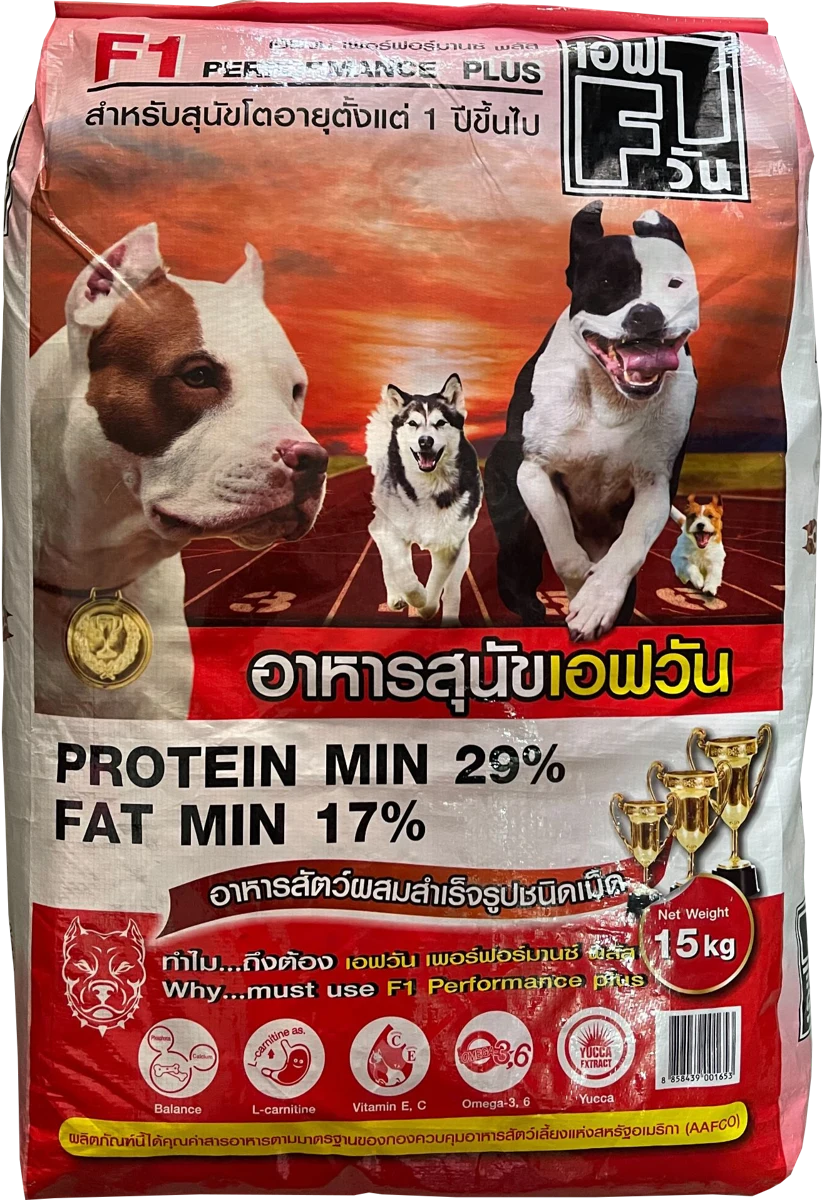 ถุงอาหาร F1 Performance Plus
